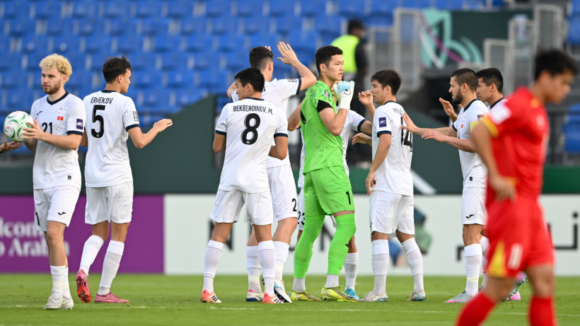 Стартовый состав сборной Кыргызстана на матч с Иорданией