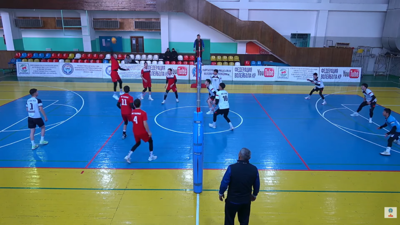 Прямая трансляция всех матчей чемпионата Кыргызстана по волейболу