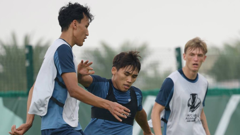 Кубок Азии U23: кыргызстанцы провели восстановительную тренировку после поражения от Вьетнама. ФОТО