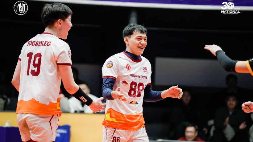 Кыргызстанец стал бронзовым призером чемпионата Монголии по волейболу