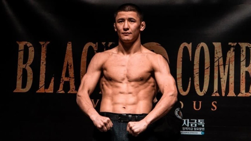 Непобежденный кыргыз нокаутировал соперника на турнире в Корее