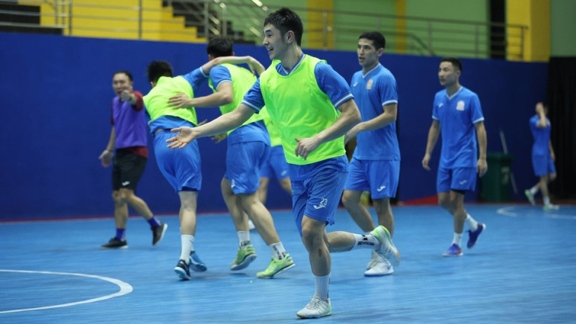 Официальная тренировка сборной Кыргызстана перед матчем с Индонезией. Фото