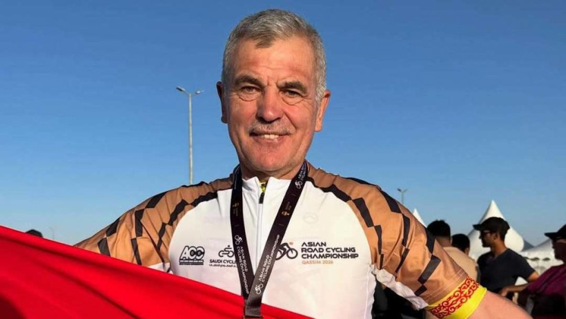 Кыргызстанец выиграл золото чемпионата Азии по велоспорту