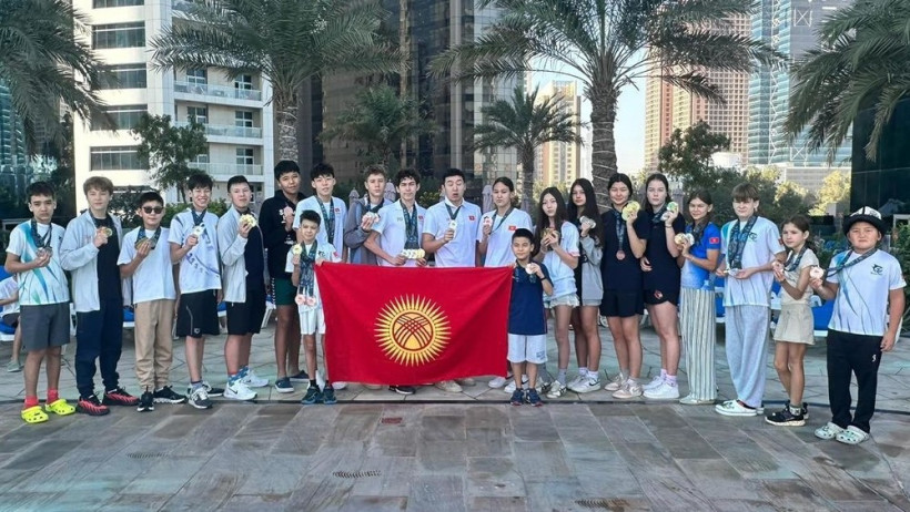 Кыргызстанцы завоевали 30 медалей в первый день турнира по плаванию в ОАЭ. Результаты