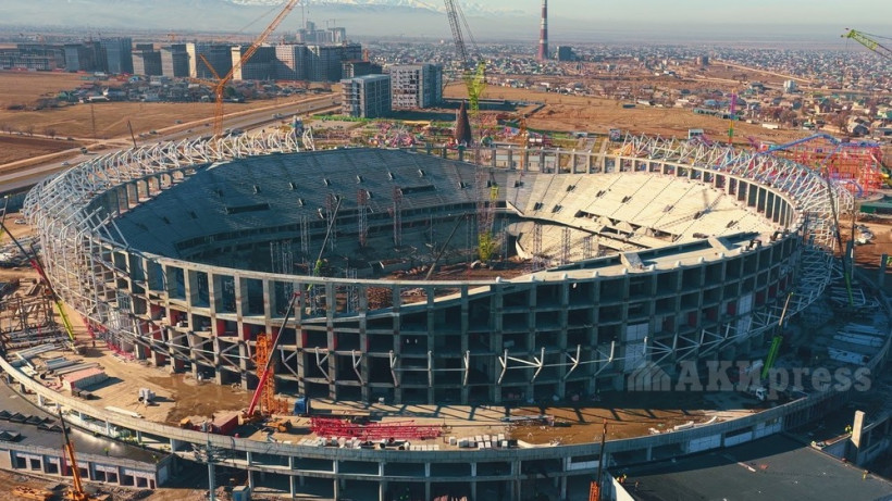 Застройщика стадиона «Бишкек Арена» включили в список компаний с льготным налогообложением