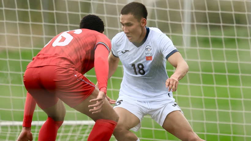 Фотографии с исторического матча сборной Кыргызстана с командой из Африки