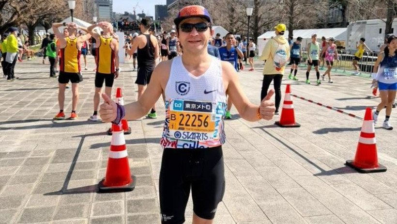 Бегун-любитель из Кыргызстана пробежал свой четвертый марафон-мейджор в Токио