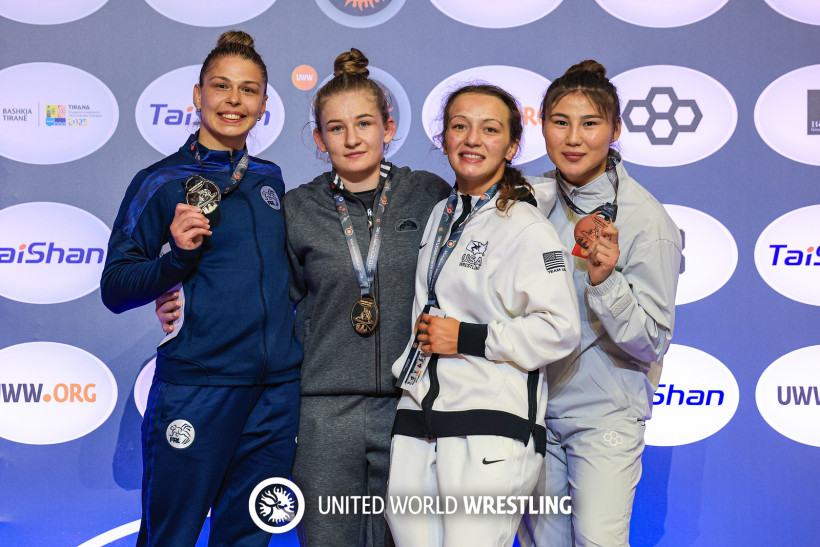 Кыргызстанка завоевала бронзу рейтингового турнира в Албании