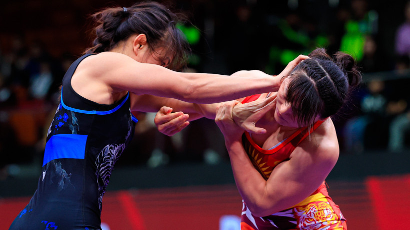 Прямая трансляция всех схваток чемпионата Азии по борьбе в Бишкеке