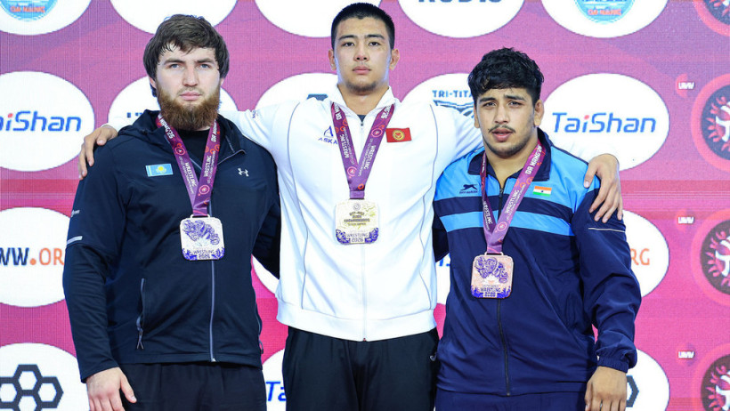 Результаты сборной Кыргызстана на молодежный чемпионат Азии  по борьбе