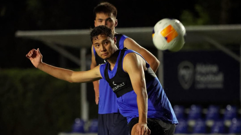 Сборная Кыргызстана U23 на сборах в Таиланде. Второй день