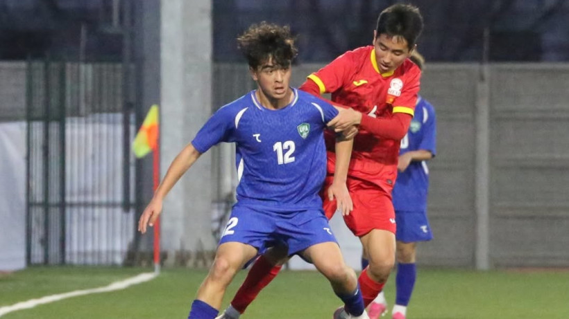 Стартовый состав Кыргызстана U16 на матч с Казахстаном