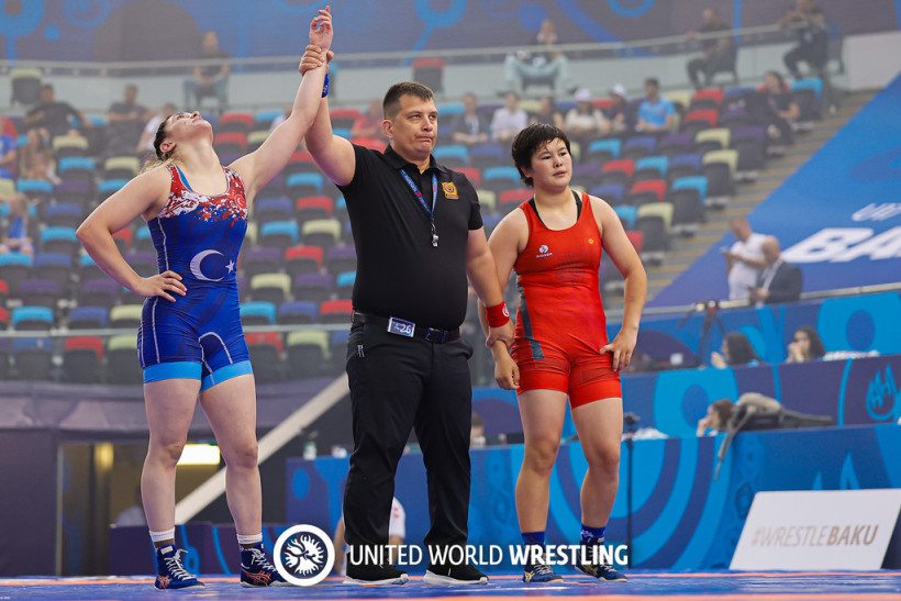 Кыргызстанка проиграла схватку за медаль на чемпионате мира