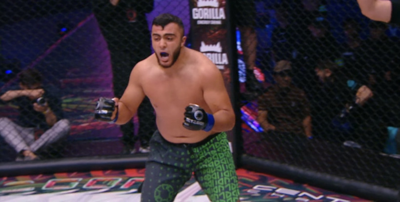 Нокаутом на 65-й секунде завершился бой кыргызстанца на OCTAGON 91