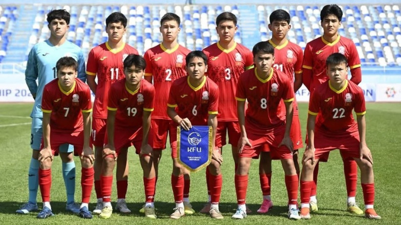 Сборная Кыргызстана U17 сыграет на турнире в Китае