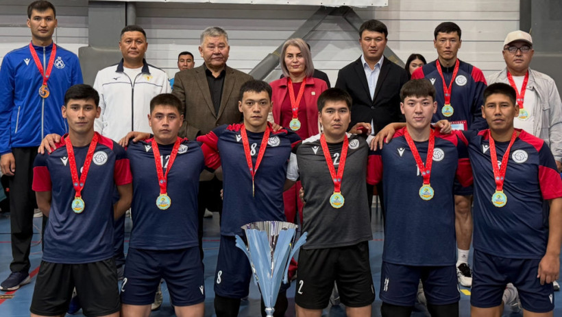 Определен новый чемпион Кыргызстана по волейболу