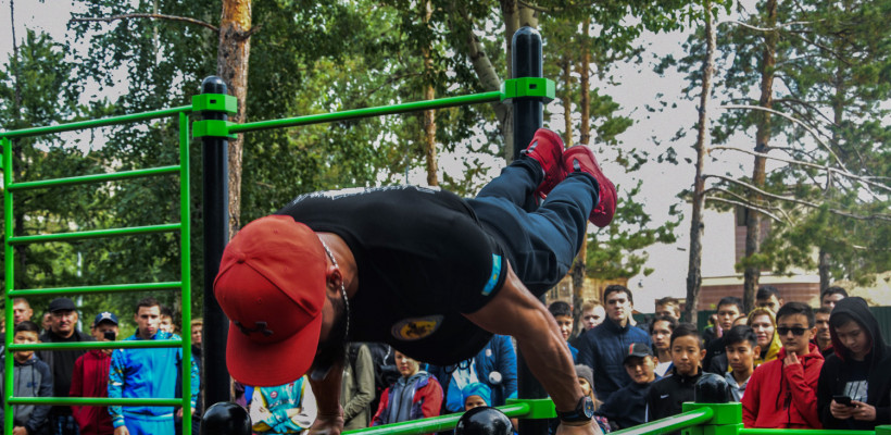 ВСЕ ОБЛАСТИ КАЗАХСТАНА ПОКРЫТЫ  ПЛОЩАДКАМИ STREET WORKOUT ОТ НОК КАЗАХСТАНА