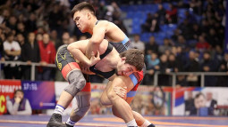 Прямая трансляция всех схваток третьего дня чемпионата Кыргызстана по борьбе