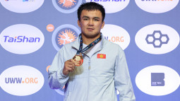 Борец из Кыргызстана выиграл золото рейтингового турнира в Албании